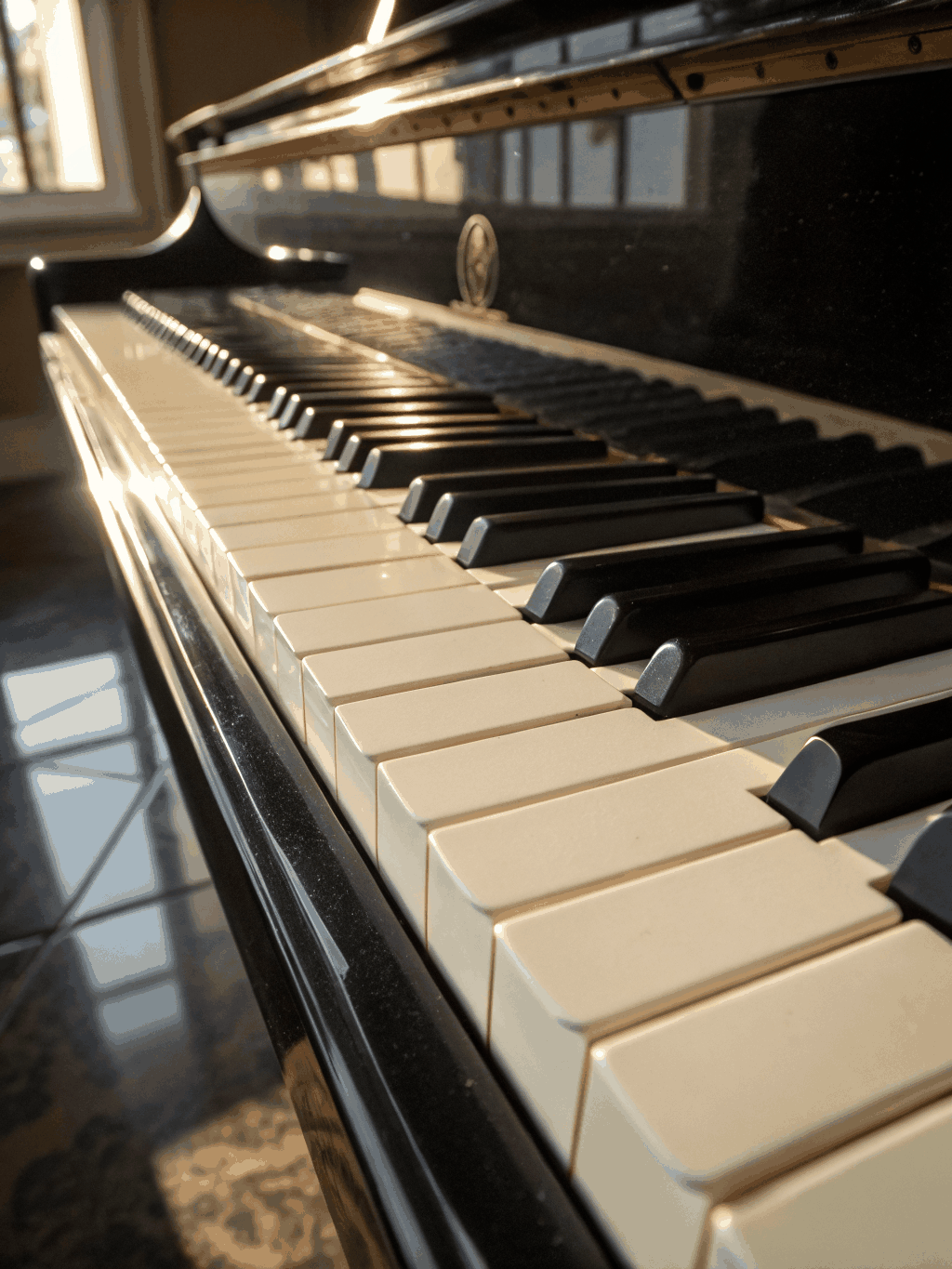 Macro photography of piano hammers
